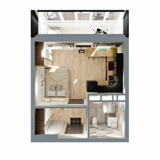 Квартира 25,9 м², студия - изображение 5