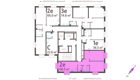 43 м², 2-комнатная квартира 23 700 000 ₽ - изображение 107