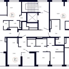 Квартира 127,2 м², 3-комнатная - изображение 2