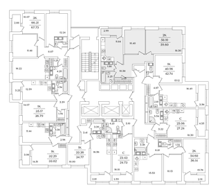 59,6 м², 2-комнатная квартира 16 060 671 ₽ - изображение 29
