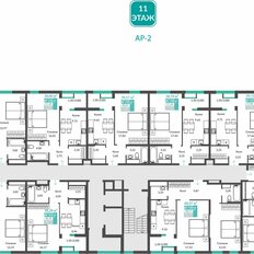 Квартира 36,8 м², 1-комнатная - изображение 3