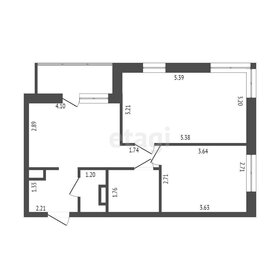 Квартира 50,2 м², 2-комнатная - изображение 3