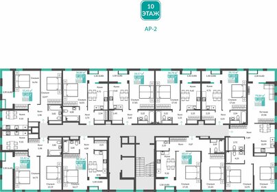 37,3 м², 1-комнатная квартира 5 428 000 ₽ - изображение 72