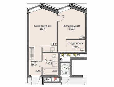 31,8 м², 1-комнатная квартира 11 399 000 ₽ - изображение 76