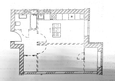 Квартира 35,1 м², 1-комнатная - изображение 1