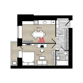 50 м², 1-комнатная квартира 4 826 000 ₽ - изображение 142