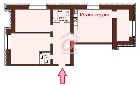 84 м², 4-комнатная квартира 7 350 000 ₽ - изображение 75