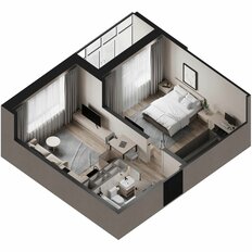 Квартира 40,1 м², 1-комнатная - изображение 3