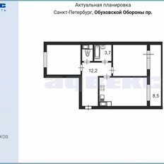 Квартира 66,1 м², 2-комнатная - изображение 3
