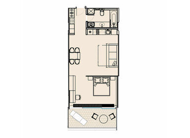 67,6 м², 1-комнатные апартаменты 104 780 000 ₽ - изображение 11