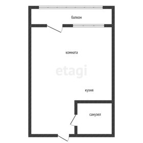 Квартира 19,4 м², студия - изображение 1