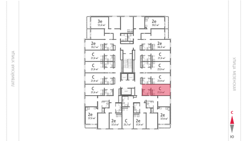 21,2 м², квартира-студия 2 800 000 ₽ - изображение 38