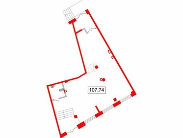 107,8 м², помещение свободного назначения - изображение 5