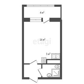 Квартира 24 м², студия - изображение 1