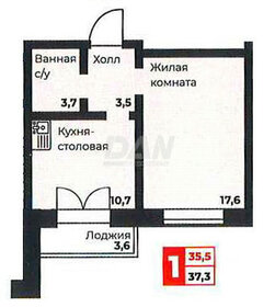 36 м², 1-комнатная квартира 5 300 000 ₽ - изображение 105