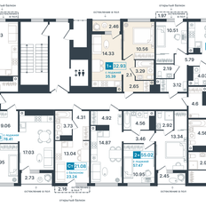 Квартира 32,9 м², 1-комнатная - изображение 3