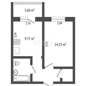 53,4 м², 2-комнатная квартира 3 499 999 ₽ - изображение 37