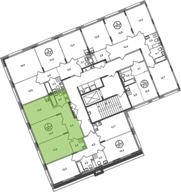 52,4 м², 2-комнатная квартира 12 638 137 ₽ - изображение 2