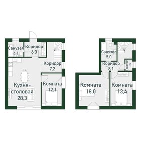 106,2 м², 3-комнатная квартира 13 275 000 ₽ - изображение 26