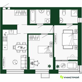 76,2 м², 2-комнатная квартира 14 859 000 ₽ - изображение 25