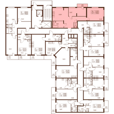 Квартира 70,7 м², 3-комнатная - изображение 3