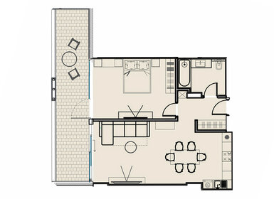 73,6 м², 2-комнатные апартаменты 132 480 000 ₽ - изображение 25