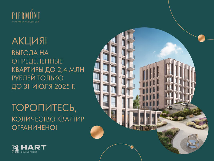 68,2 м², 2-комнатная квартира 12 003 200 ₽ - изображение 30