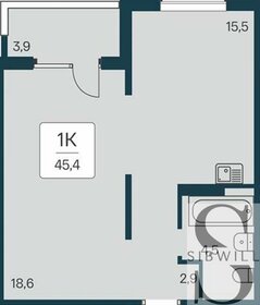 45,2 м², 1-комнатная квартира 5 450 000 ₽ - изображение 20