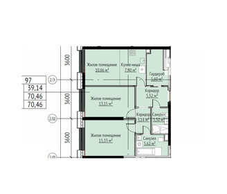 75,9 м², 4-комнатная квартира 38 936 700 ₽ - изображение 47