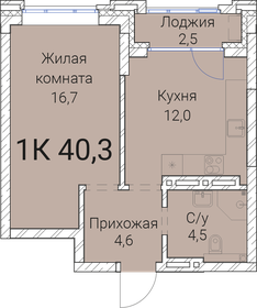 40,1 м², 1-комнатная квартира 15 203 000 ₽ - изображение 57