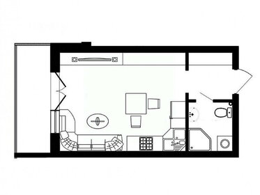 20 м², квартира-студия 7 500 000 ₽ - изображение 109