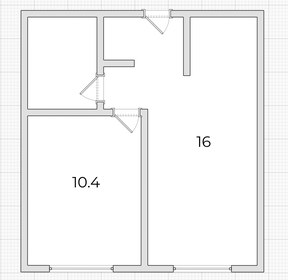 Квартира 36 м², 1-комнатная - изображение 1