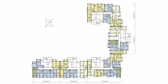 43,3 м², 2-комнатная квартира 2 600 000 ₽ - изображение 120