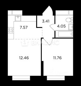 Квартира 40 м², 2-комнатная - изображение 1