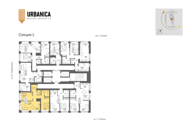 64,4 м², 3-комнатная квартира 11 629 600 ₽ - изображение 25