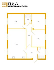 Квартира 109,1 м², 4-комнатная - изображение 1