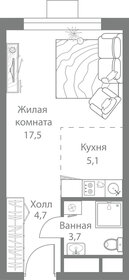 30,1 м², квартира-студия 9 363 358 ₽ - изображение 26