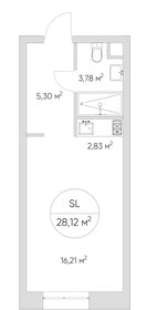 29,6 м², апартаменты-студия 12 124 197 ₽ - изображение 77