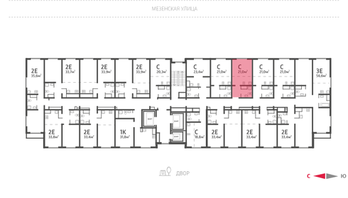 Квартира 21 м², студия - изображение 2