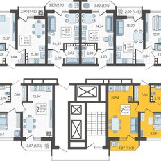 Квартира 61,5 м², 2-комнатная - изображение 2