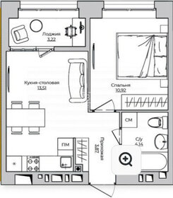 19,7 м², комната 1 800 000 ₽ - изображение 62