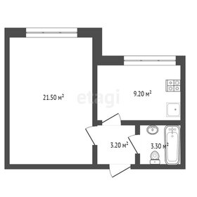 Квартира 40,4 м², 1-комнатная - изображение 1