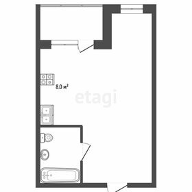 32 м², квартира-студия 3 790 000 ₽ - изображение 48