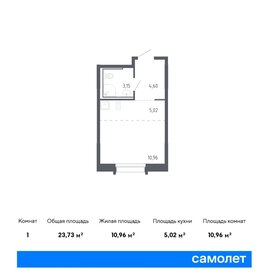 Квартира 23,7 м², студия - изображение 1