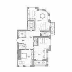 Квартира 186,6 м², 3-комнатная - изображение 2