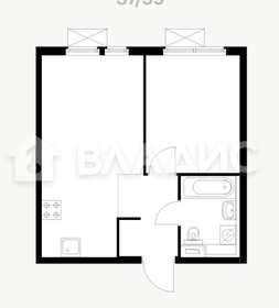 Квартира 35 м², 1-комнатная - изображение 1