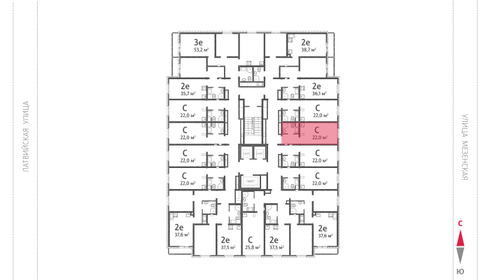 30,1 м², квартира-студия 5 200 000 ₽ - изображение 69