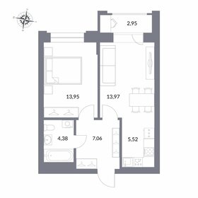 53,6 м², 2-комнатная квартира 9 950 000 ₽ - изображение 86