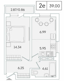 38,6 м², 1-комнатная квартира 7 378 470 ₽ - изображение 13