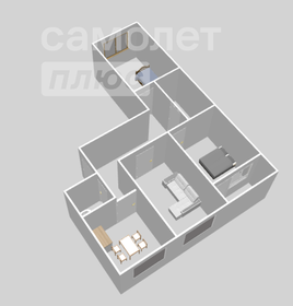 63 м², 3-комнатная квартира 18 300 000 ₽ - изображение 17